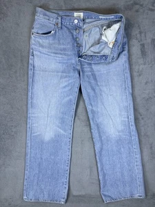 Citizens Of Humanity Jeans Damen 30 Blau Annina Wide Leg Denim Button Fly - Bild 1 von 13