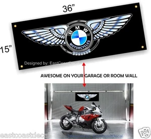 BMW R K LT Motorcycle RT GT CS CL R 650 Banner & Decal - Picture 1 of 1