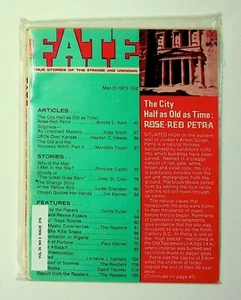 Fate Magazine March 1973 Rose Red Petra UFO over Kansas Stigmata - Picture 1 of 2