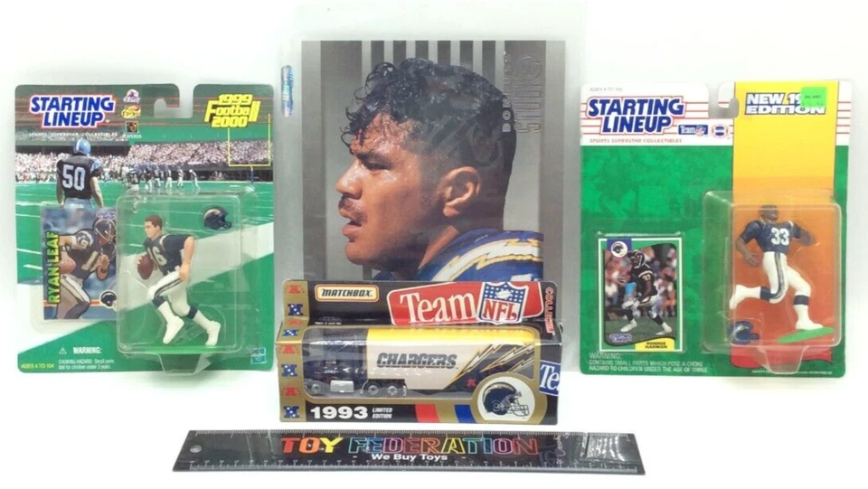 Ronnie Harmon San Diego Chargers NFL Starting Lineup Action Figure SD 1994