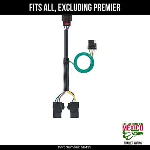For 18-24 GMC Terrain 4 Pin Trailer Wiring Plug Fits All, Excluding Premier Curt - Picture 1 of 1