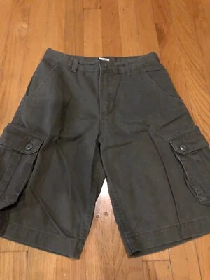 Pantalones cortos cargo Faded Glory para niños - talla 14 COLOR OLIVA  Foto 1 de 4
