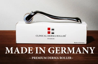 GERMANY Titanium Micro Derma Roller hair loss beard scar 1.0 1.5 mm KIT - Image 1 of 4