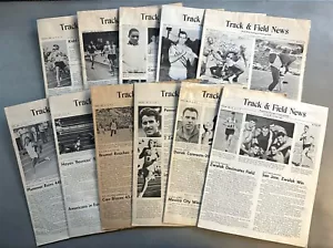 1963 Track & Field News 11 numeri mensili - dicembre mancante - rivista sportiva - Foto 1 di 24
