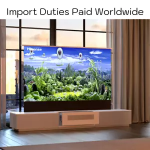 Smart Laser TV Cabinet NIKOHOME Mirage 8 - Sound and Shadow -for 100 inch Screen - Picture 1 of 4