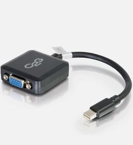 C2G Mini Display Port Adapter to VGA, Male to Female, 8”, Ship From California - Picture 1 of 1