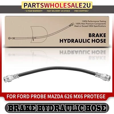Nueva manguera hidráulica de freno lateral trasero izquierdo o derecho para Ford Probe Mazda 626 MX6 Protege Foto 1 de 4