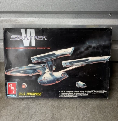 SEALED NEW AMT - #8617 - Star Trek VI - U.S.S. Enterprise - Image 1 of 4