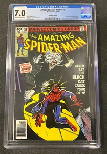 Amazing Spider-Man #194, CGC 7.0, Newsstand Variant,  1st app Black Cat - Picture 1 of 6