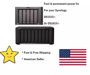 Cheap Fix repair Synology Diskstation DS1515+/DS1815+ No Power|Turns off|No LEDs - Picture 1 of 3