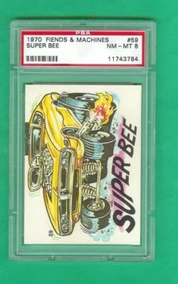 Fiends Machines #59 Super Bee PSA 8 - Image 1 of 3