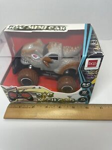 Set of 2, 27MHz Mini Toy Dinosaur RC Remote Control Cars w/ 9mph Max Speed