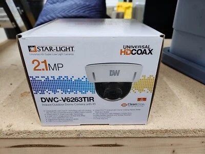 Digital Watchdog DWC-V6263TIR Indoor/Outdoor HD Dome Camera with IR - Image 1 of 2