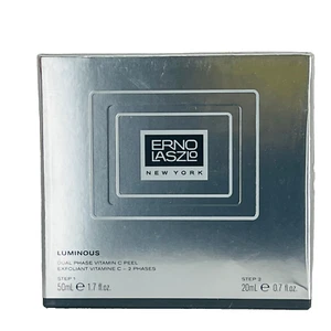 ERNO LASZLO Luminous Dual Phase Vitamin C Peel (STEP 1- 50ml & STEP 2- 20ml) New - Picture 1 of 7
