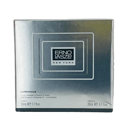 Exfoliante luminoso de vitamina C doble fase ERNO LASZLO (PASO 1- 50 ml y PASO 2- 20 ml) Nuevo Foto 1 de 4
