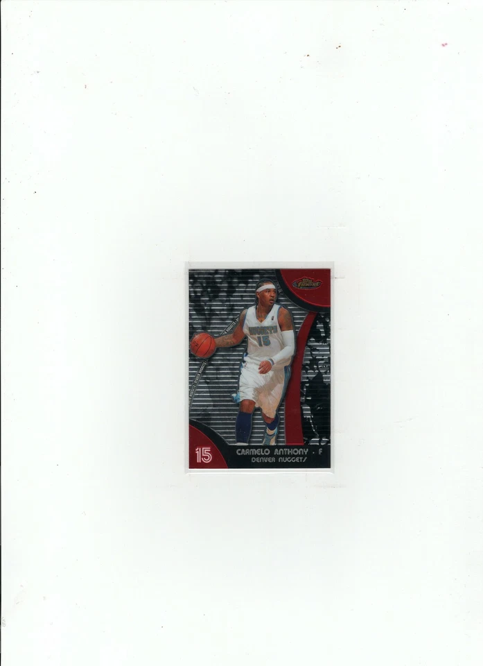 2007-08 Carmelo Anthony Topps Finest #15 Free Shipping (A-775) - Image 1 of 1