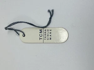 N10 TCM TERRA CIELO MARE Hang Tag Sello SWIMPRUF Showcase sigillo PORTA PREZZO - Imagen 1 de 2