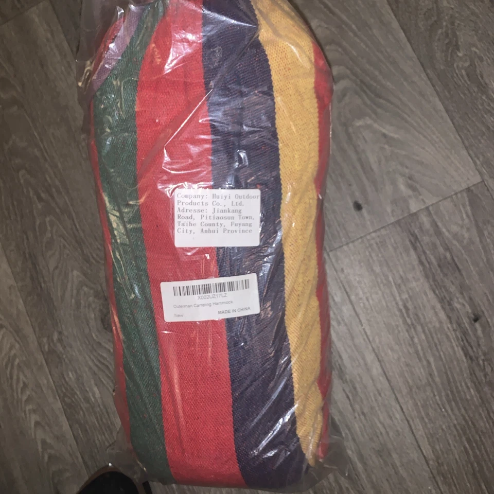 Hamaca de camping doble para 2 personas silla cama exterior colgante columpio para dormir jardín Foto 1 de 1