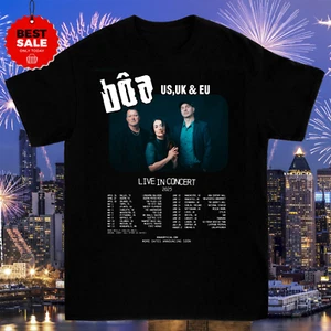 Camiseta de la gira Bôa Band Live in Concert 2025 regalo para fans s-5xl EG1269 - Imagen 1 de 3
