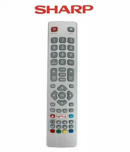 Sharp Aquos Smart TV Remote Control (SHW/RMC/0115) Replacement  - Picture 1 of 6