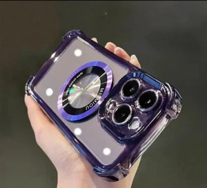 Luxury Magnetic Case For iPhone 14 Bumper Shockproof Cove - Picture 1 of 2