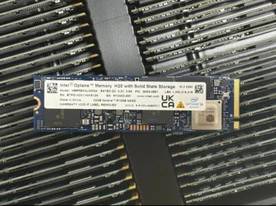 Intel Optane Memory H20 512GB M.2 2280 NVME 512GB + 32GB Cache HBRPEKNL0202A SSD - Image 1 of 4
