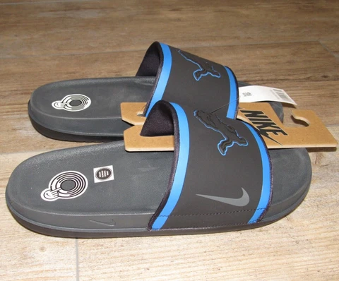 Nike Detroit Lions NFL Team Offcourt Slides Sandals size Men's 13 Cover