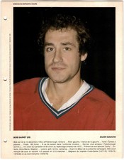 1980-81 Dimanche / Derniere Heure Photos Bob Gainey #NNO Montreal Canadiens