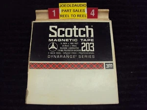 Scotch Empty Model 203 1800' 7" Reel & Box Reel & Box In Condition Read Below - Bild 1 von 8