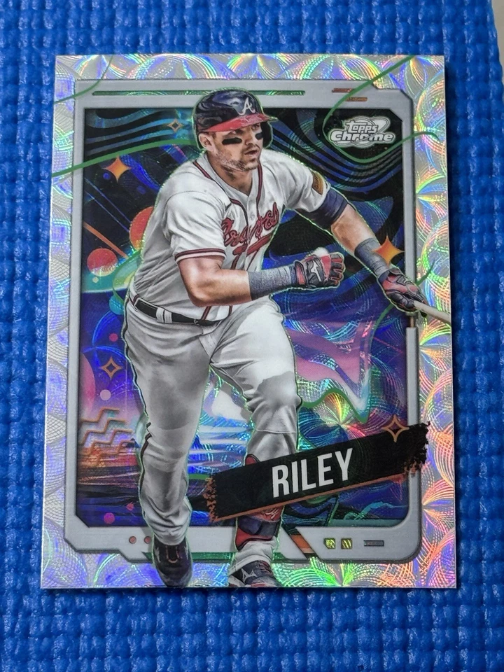 Austin Riley 2024 Topps Cosmic Chrome Nucleus Refractor #84 Braves - Image 1 of 2
