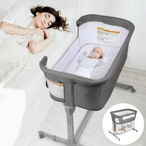 Bassinet BABY 3 in 1 Crib Bedside Sleeper Playpen Koola Mattress Travel Bag NIB - Picture 1 of 5