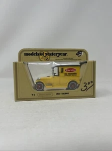 MATCHBOX MODELS OF YESTERYEAR 1927 TALBOT DIECAST - Y5 - 1/46 SCALE - Picture 1 of 6