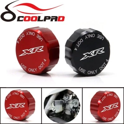Rear Brake Reservoir Cap For HONDA XR650L XR650R XR250L XR 400/250/230 Motard - Image 1 of 4