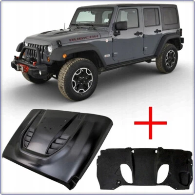 Capot Avant Pour JEEP Wrangler JK 2007 - 2018 Rubicon 10ème Anniversaire - Photo 1/4