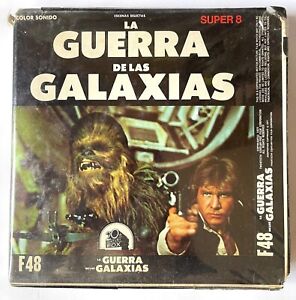 Star Wars La Guerra de las Galaxias Super 8mm  F48 FOX 1977 movie in Spanish