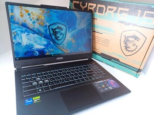 MSI Cyborg 15 Gaming Laptop i5-12450H RTX 2050 32GB DDR5 1TB SSD - Picture 1 of 6