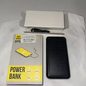Safe Speed Outdoor Protection Solar Power Bank IOS & Android Waterproof 46800mAh - Foto 1 di 8