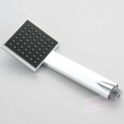 Bathroom Brand New Square Chrome Handheld Shower Hand Sprayer Replacement B610 - Image 1 of 3