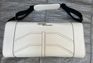 Ferrari 488 Spider Leather Shoulder bag White With Storage Bag New - Picture 1 of 10