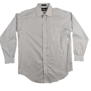 Daniel Cremieux Shirt Mens 16.5 34 Blue Henry Definitive Button Down 100% Cotton - Picture 1 of 10