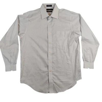 Camisa Daniel Cremieux Para Hombre 16.5 34 Azul Henry Definitive Abotonada 100% Algodón Foto 1 de 4