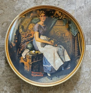 Knowles Norman Rockwell Dreaming in the Attic Sammelteller - Bild 1 von 3