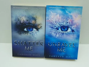 Shatter Me Unravel Me Books Tahereh Mafi Paperback Dystopian HarperCollins UK - Picture 1 of 7