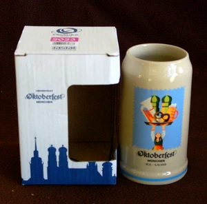 BOCCALE UFFICIALE BIRRA BIERKRUG LT.1 OKTOBERFEST 2025 Ed. limitata - Imagen 1 de 3