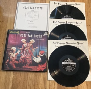Mozart (3) Lp-Cosi Fan Tutte OSA-1312 FFSS UK  London 1M Stampers/Libretto/VG++! - Picture 1 of 3