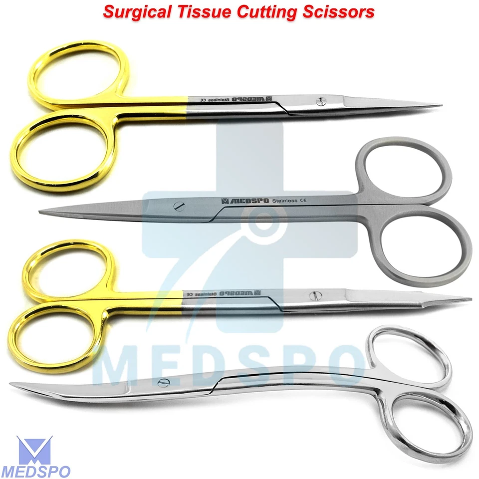 Dental Iris Gum Scissors Surgical Veterinary Medical Goldman Operating Shears - Image 1 of 1