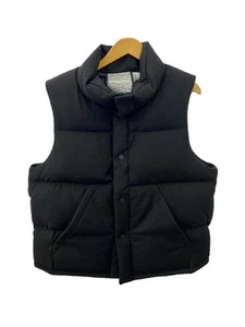 F CE Down Vest 24AW STLTH Puffer 2 Wool BLK Plain FSP09242U0003 Used - Picture 1 of 5