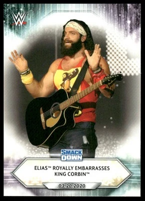 2021 Topps WWE #39 Elias Royally Embarrasses King Corbin - Image 1 of 2