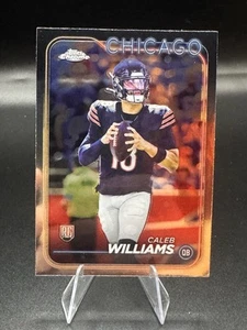 2024 Topps Chrome #202 - Caleb Williams Base Rookie - Bears (RC) - Imagen 1 de 2