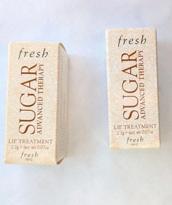 Tratamiento de labios terapia avanzada azúcar fresco tamaño de muestra 0,07 oz cada lote 2  Foto 1 de 4